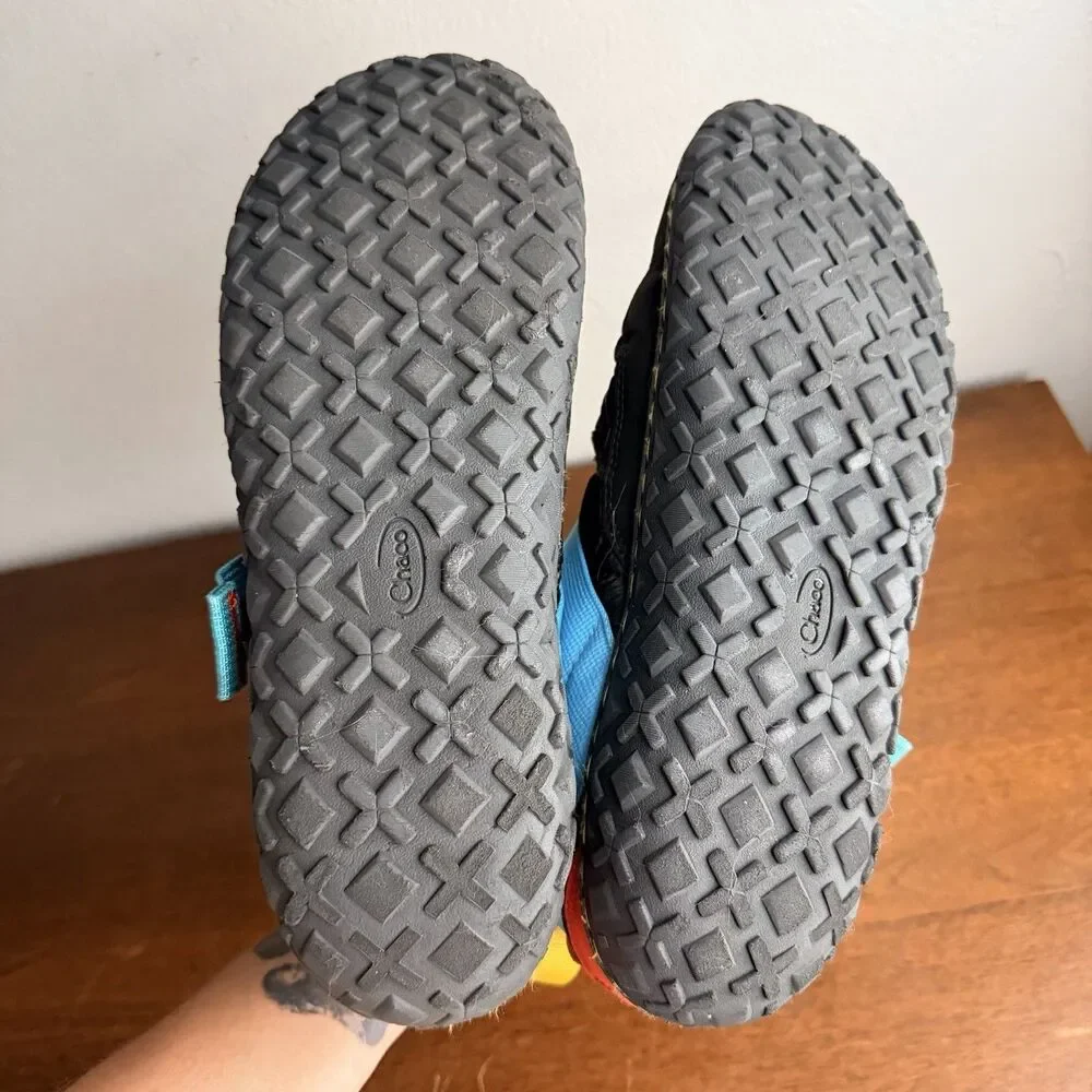 Chaco Ramble Puff Shoes Men’s 10.5 Black Insulated Camp Slippers Quilted Outdoor